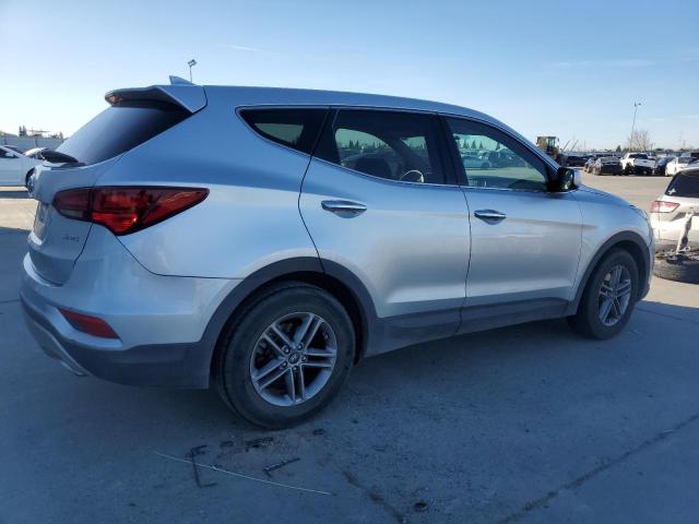 5XYZT3LB4HG455047 - 2017 HYUNDAI SANTA FE S SILVER photo 3