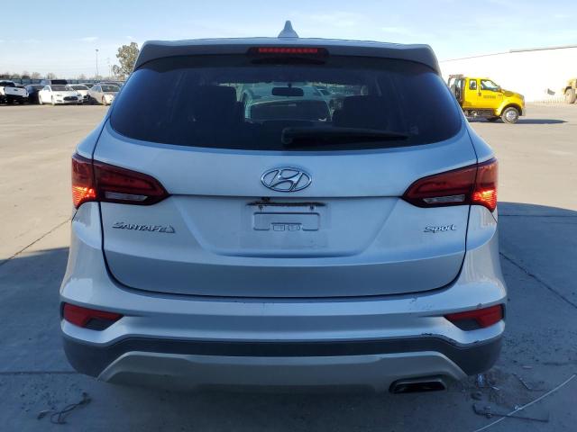 5XYZT3LB4HG455047 - 2017 HYUNDAI SANTA FE S SILVER photo 6