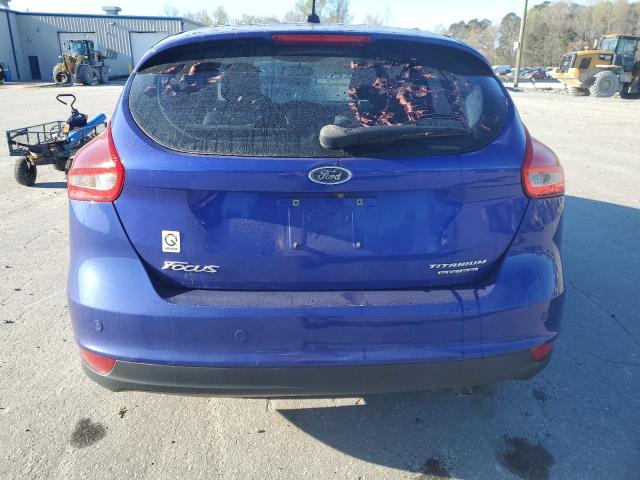 1FADP3N21FL260820 - 2015 FORD FOCUS TITANIUM BLUE photo 6