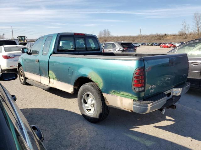 1FTZX1721WNA15649 - 1998 FORD F150 GREEN photo 2