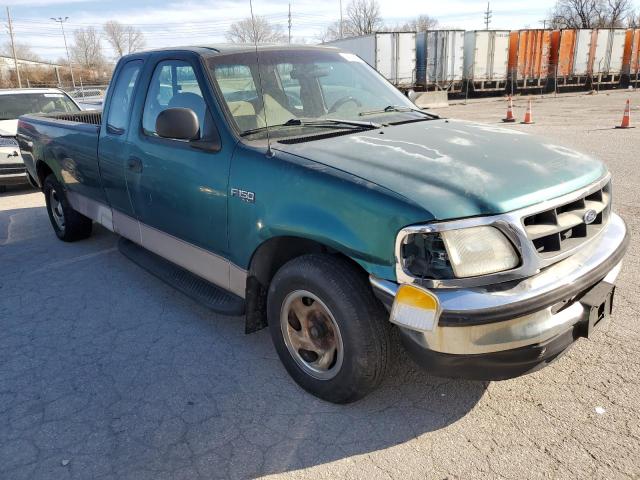 1FTZX1721WNA15649 - 1998 FORD F150 GREEN photo 4