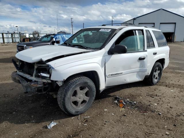 1GNDS13S322358948 - 2002 CHEVROLET TRAILBLAZE WHITE photo 1