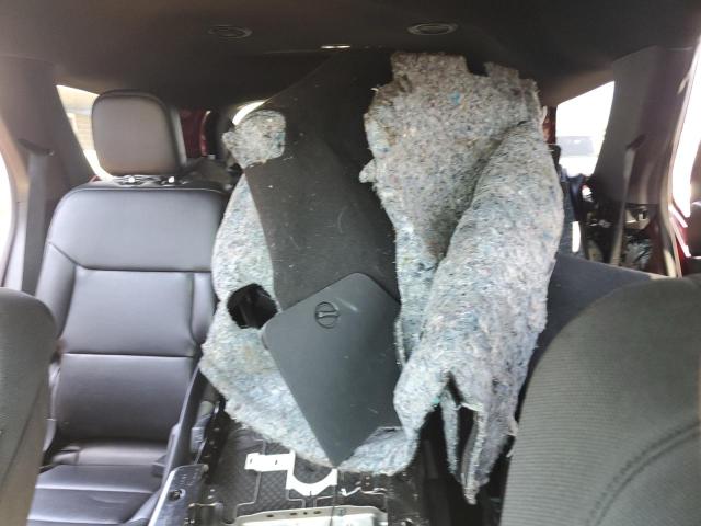 1FM5K8AC0LGD01835 - 2020 FORD EXPLORER POLICE INTERCEPTOR ბურგუნდია ფოტო 10