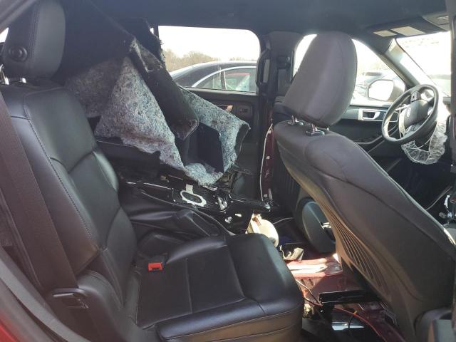 1FM5K8AC0LGD01835 - 2020 FORD EXPLORER POLICE INTERCEPTOR ბურგუნდია ფოტო 11