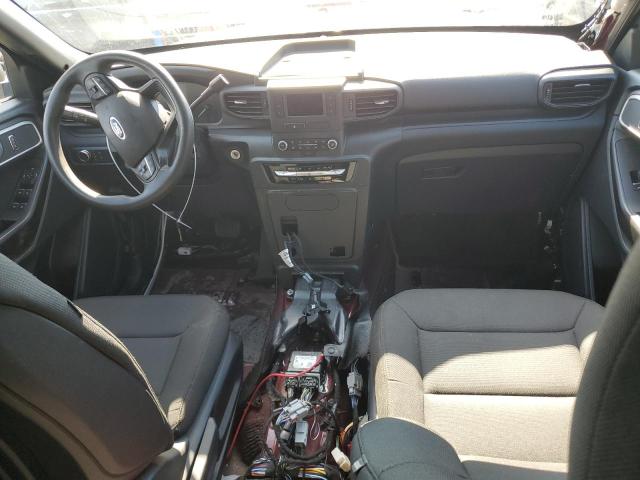 1FM5K8AC0LGD01835 - 2020 FORD EXPLORER POLICE INTERCEPTOR ბურგუნდია ფოტო 8