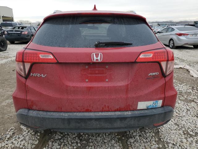 3CZRU6H78JM722678 - 2018 HONDA HR-V EXL RED photo 6