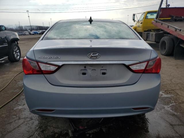 5NPEB4ACXBH144158 - 2011 HYUNDAI SONATA GLS BLUE photo 6