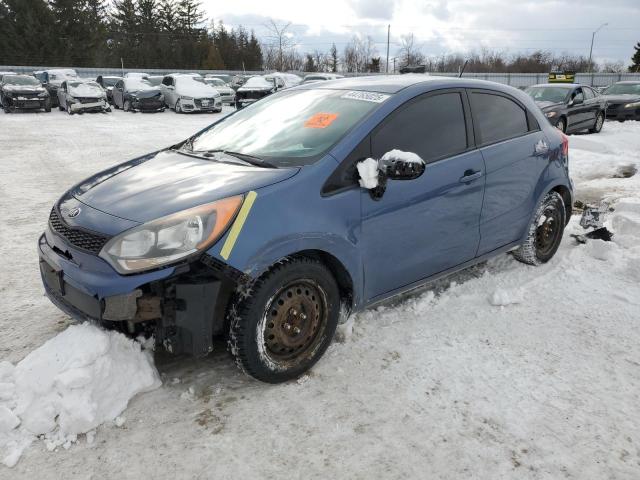 KNADM5A38G6605948 - 2016 KIA RIO LX BLUE photo 1