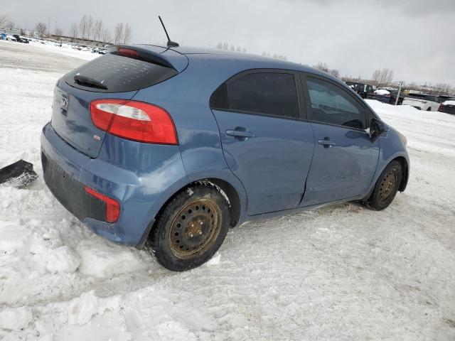 KNADM5A38G6605948 - 2016 KIA RIO LX BLUE photo 3