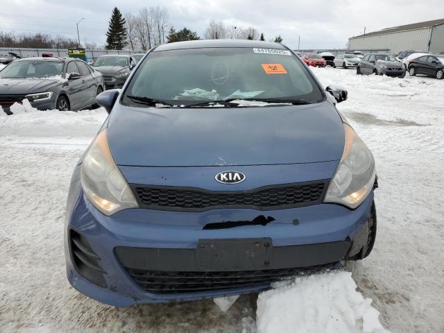KNADM5A38G6605948 - 2016 KIA RIO LX BLUE photo 5