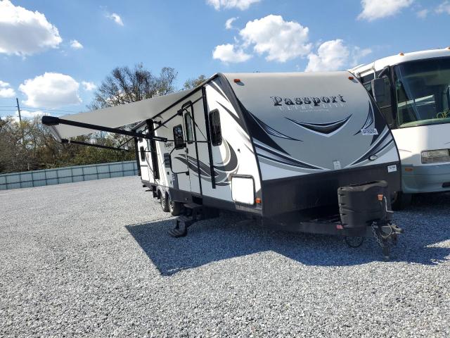 4YDT32225JK412268 - 2018 KEYSTONE PASSPORT WHITE photo 1