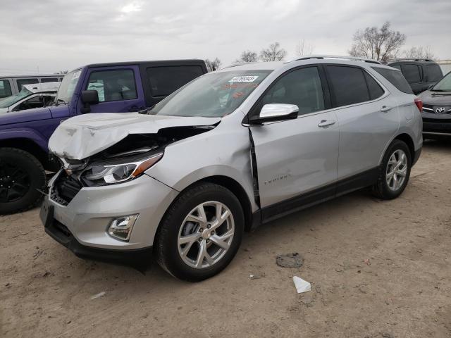 3GNAXNEV7MS166152 - 2021 CHEVROLET EQUINOX PREMIER SILVER photo 1