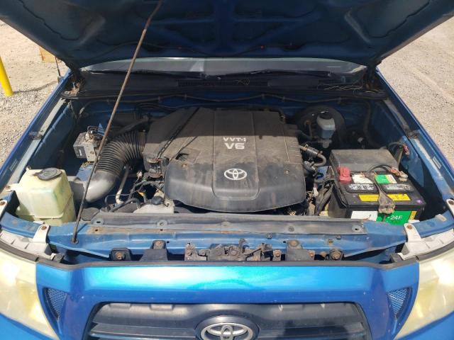 5TEJU62N07Z340229 - 2007 TOYOTA TACOMA DOUBLE CAB PRERUNNER BLUE photo 11