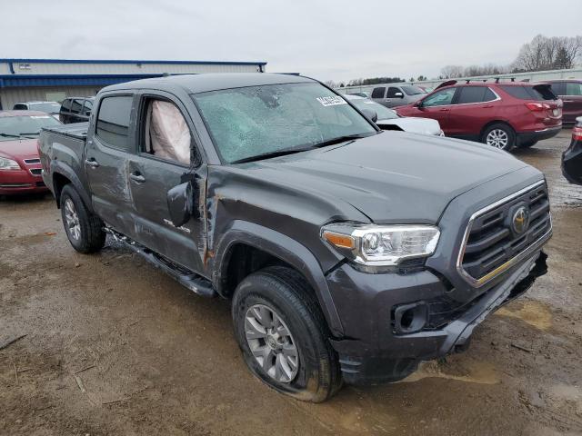 3TMCZ5AN7KM229169 - 2019 TOYOTA TACOMA DOUBLE CAB GRAY photo 4