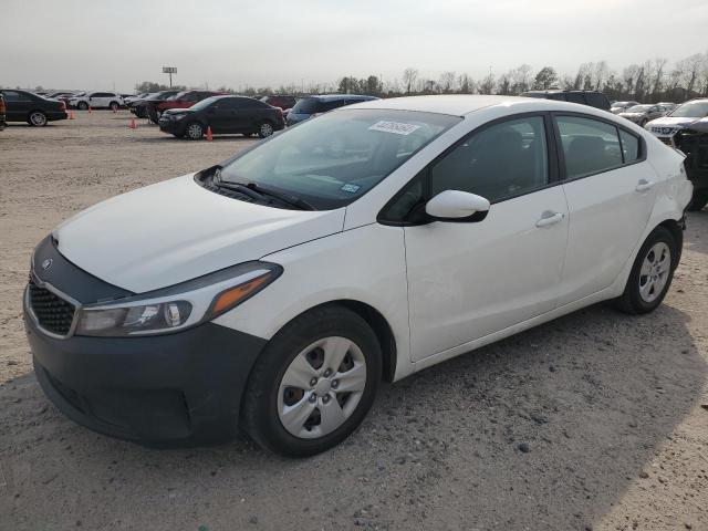 3KPFK4A7XJE234226 - 2018 KIA FORTE LX WHITE photo 1