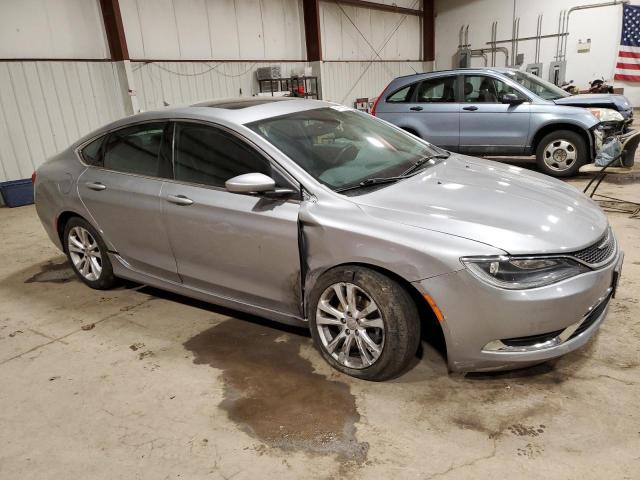 1C3CCCAB1GN169032 - 2016 CHRYSLER 200 LIMITED SILVER photo 4