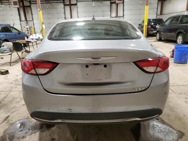 1C3CCCAB1GN169032 - 2016 CHRYSLER 200 LIMITED SILVER photo 6