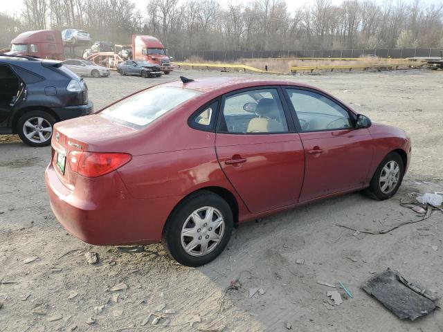 KMHDU4AD2AU880591 - 2010 HYUNDAI ELANTRA BLUE RED photo 3