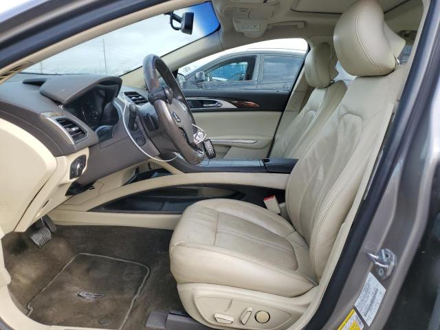 3LN6L2G97FR621211 - 2015 LINCOLN MKZ BEIGE photo 7