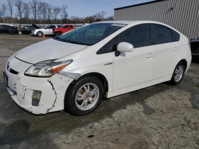 JTDKN3DUXA0055730 - 2010 TOYOTA PRIUS WHITE photo 1