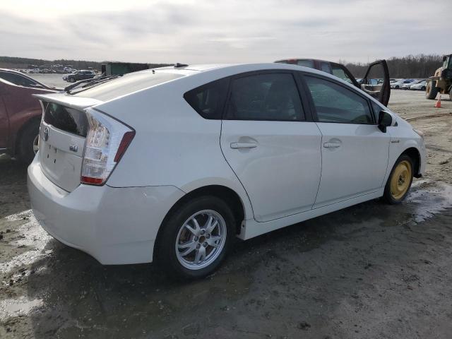 JTDKN3DUXA0055730 - 2010 TOYOTA PRIUS WHITE photo 3