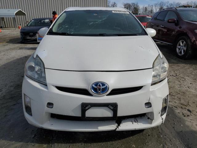 JTDKN3DUXA0055730 - 2010 TOYOTA PRIUS WHITE photo 5