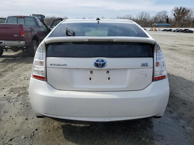 JTDKN3DUXA0055730 - 2010 TOYOTA PRIUS WHITE photo 6