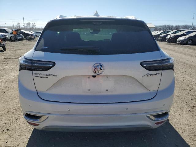 LRBFZSR4XPD181885 - 2023 BUICK ENVISION AVENIR WHITE photo 6