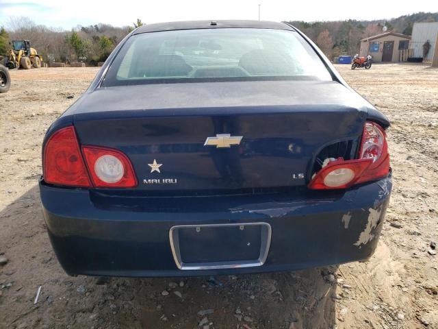 1G1ZG57B98F170124 - 2008 CHEVROLET MALIBU LS BLUE photo 6