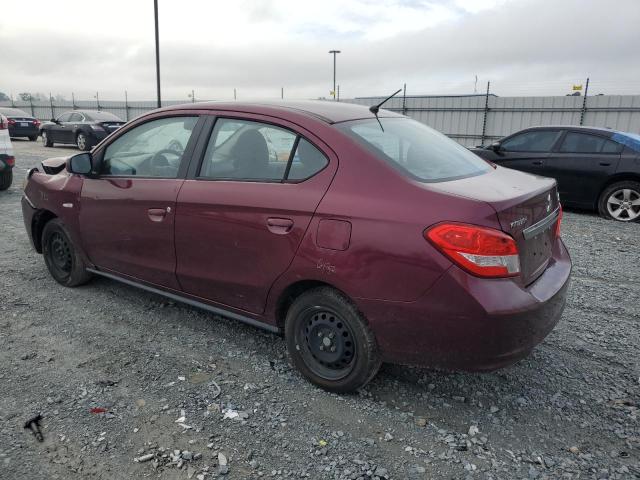 ML32F3FJ9KHF16621 - 2019 MITSUBISHI MIRAGE G4 ES MAROON photo 2