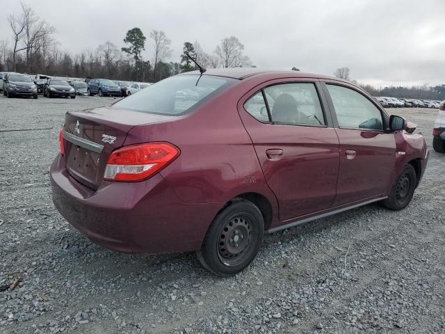 ML32F3FJ9KHF16621 - 2019 MITSUBISHI MIRAGE G4 ES MAROON photo 3