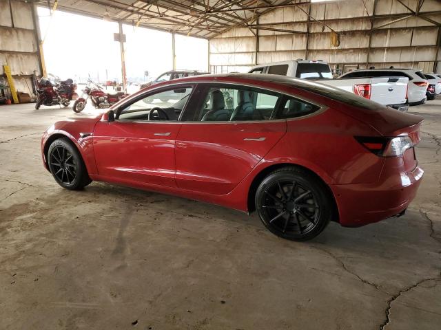 5YJ3E1EAXLF631396 - 2020 TESLA MODEL 3 红色 照片 2