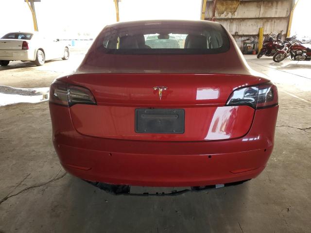5YJ3E1EAXLF631396 - 2020 TESLA MODEL 3 红色 照片 6