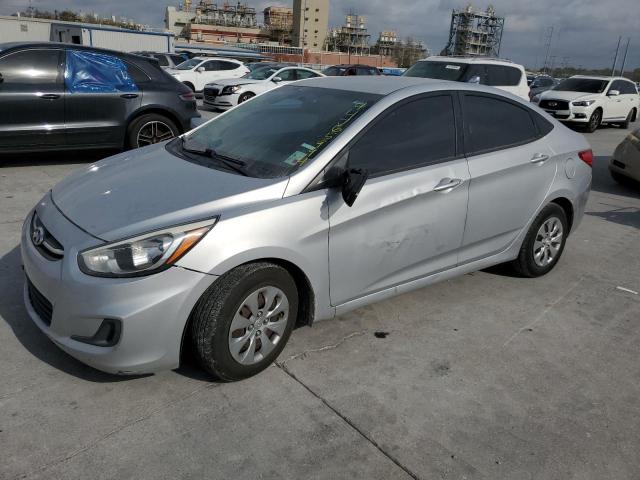 KMHCT4AE4FU838700 - 2015 HYUNDAI ACCENT GLS SILVER photo 1