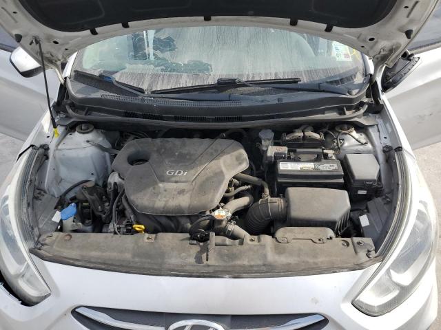 KMHCT4AE4FU838700 - 2015 HYUNDAI ACCENT GLS SILVER photo 11