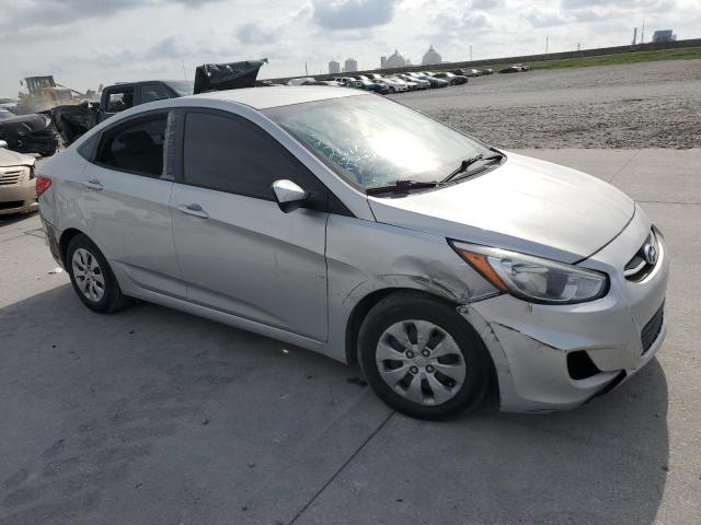 KMHCT4AE4FU838700 - 2015 HYUNDAI ACCENT GLS SILVER photo 4