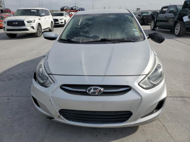 KMHCT4AE4FU838700 - 2015 HYUNDAI ACCENT GLS SILVER photo 5