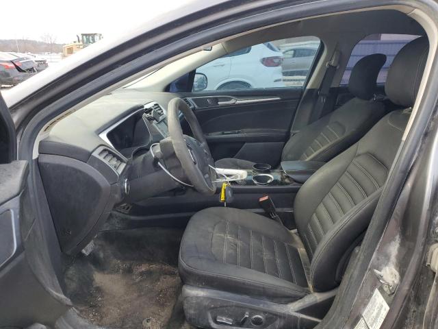 3FA6P0H79DR329217 - 2013 FORD FUSION SE GRAY photo 7