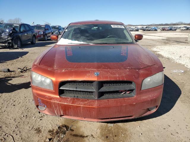 2B3KA53H26H279770 - 2006 DODGE CHARGER R/T ORANGE photo 5