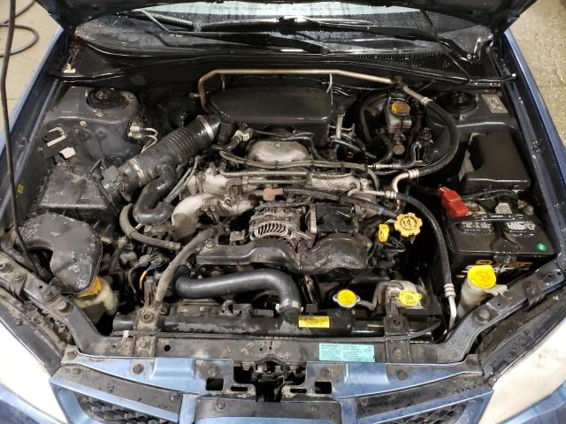 JF1GD61637H517643 - 2007 SUBARU IMPREZA 2.5I BLUE photo 11