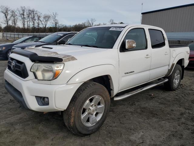 5TFJU4GNXCX025565 - 2012 TOYOTA TACOMA DOUBLE CAB PRERUNNER WHITE photo 1