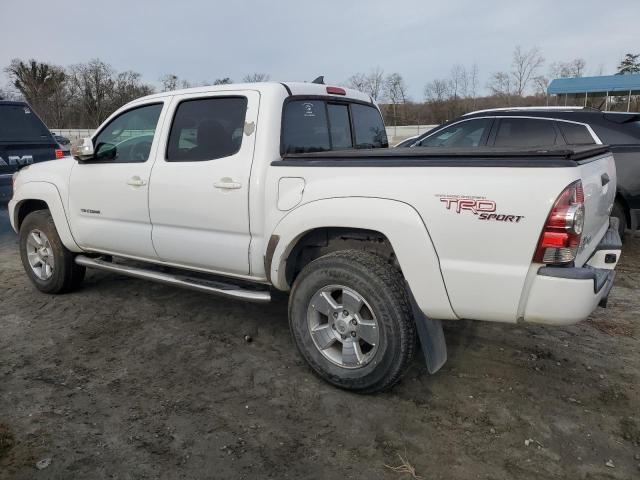 5TFJU4GNXCX025565 - 2012 TOYOTA TACOMA DOUBLE CAB PRERUNNER WHITE photo 2