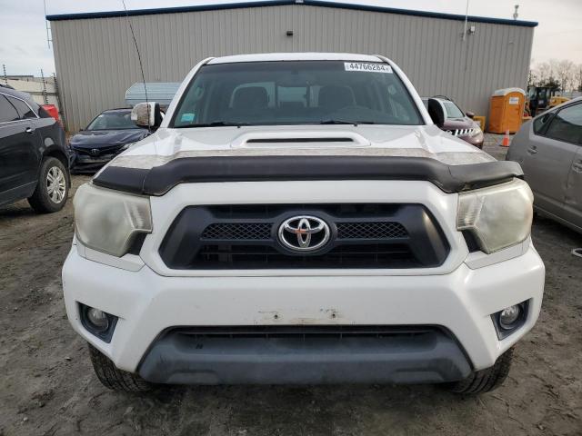 5TFJU4GNXCX025565 - 2012 TOYOTA TACOMA DOUBLE CAB PRERUNNER WHITE photo 5
