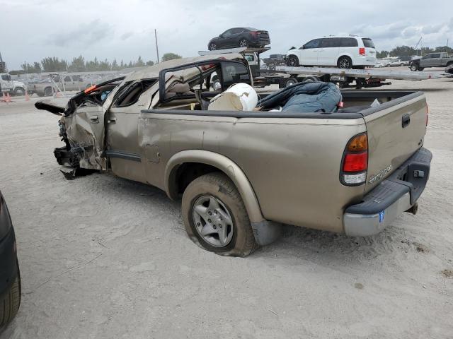 5TBRT34173S386221 - 2003 TOYOTA TUNDRA ACCESS CAB SR5 GOLD photo 2