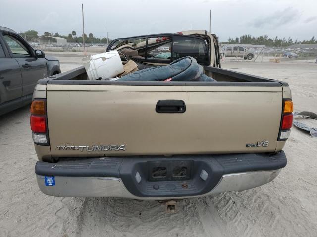 5TBRT34173S386221 - 2003 TOYOTA TUNDRA ACCESS CAB SR5 GOLD photo 6