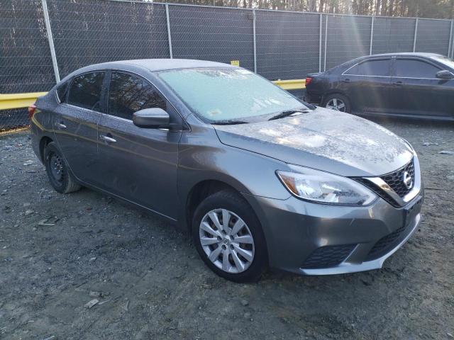 3N1AB7AP8HY391325 - 2017 NISSAN SENTRA S GRAY photo 4