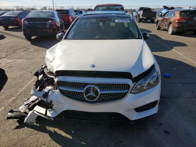 WDDHF5KB1FB091327 - 2015 MERCEDES-BENZ E 350 WHITE photo 5