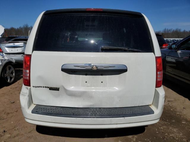 2A8HR54P88R820625 - 2008 CHRYSLER TOWN & COU TOURING თეთრი ფოტო 6