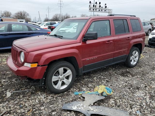 1C4NJPFBXHD184601 - 2017 JEEP PATRIOT LATITUDE RED photo 1