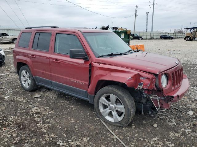 1C4NJPFBXHD184601 - 2017 JEEP PATRIOT LATITUDE RED photo 4